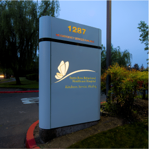 NCBHS - Santa Rosa Behavioral Health Hospital Entrance- Contact Us